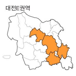 대전시 E권역(1.대전시 2.예산군 3.공주시 4.논산시)