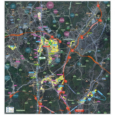 [분양사무소] 양주신도시 개발계획도 데이터 판매 - 지도몰 맞춤 지도제작 문의