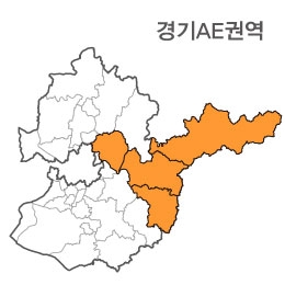 경기도 AE권역(1.남양주시 2.양평군 3.여주군 4.강원 홍천)