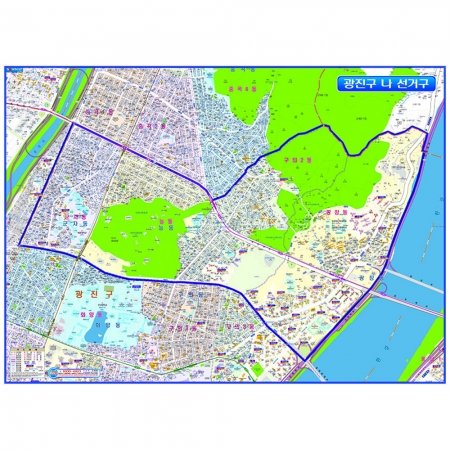 [선거구지도] 선거구 구역 안내도 - 지도몰 맞춤 지도제작 문의