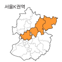 서울시 K권역(1.서울시 2.남양주시 3.가평군 4.춘천시)