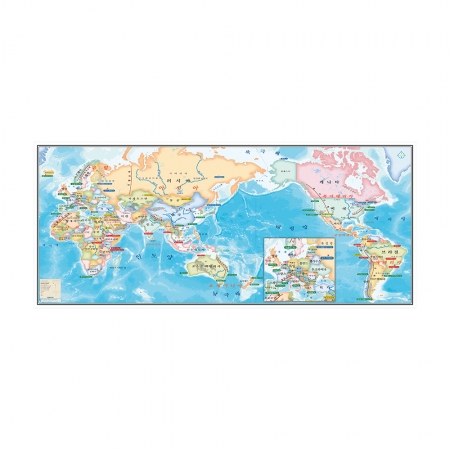 [세계지도맞춤] 세계지도 맞춤지도 - 지도몰 맞춤 지도제작 문의